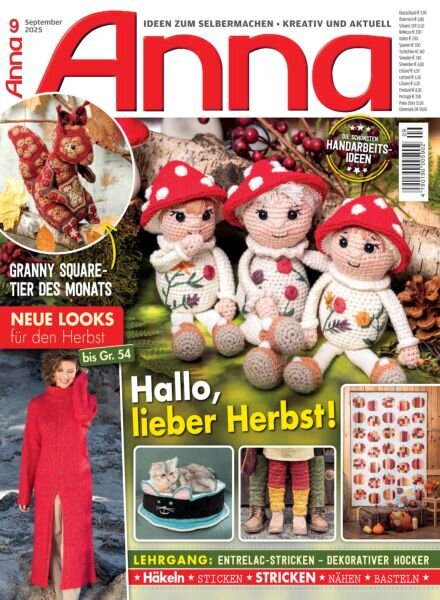 Anna Germany – September 2025 Cover