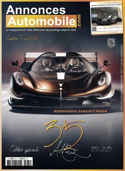 Annonces Automobile – N 381 2025 Cover