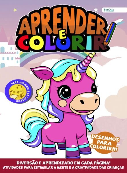 Aprender e Colorir – 1 Junho 2025 Cover