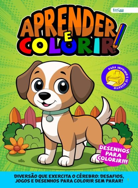Aprender e Colorir – 15 Junho 2025 Cover