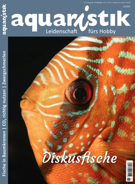 Aquaristik – August 2025 Cover