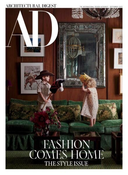 Architectural Digest USA – September 2025 Cover