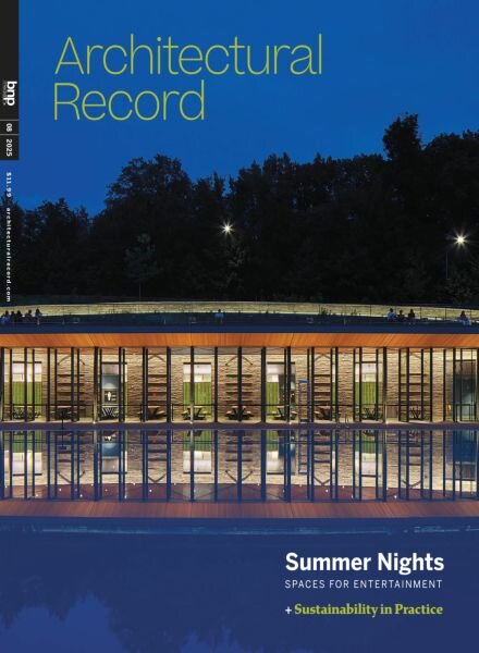 Architectural Record – August 2025 Cover