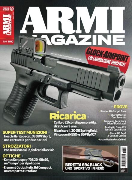 Armi Magazine – Settembre 2025 Cover