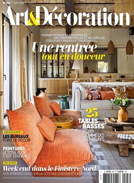 Art & Decoration – Septembre 2025 Cover