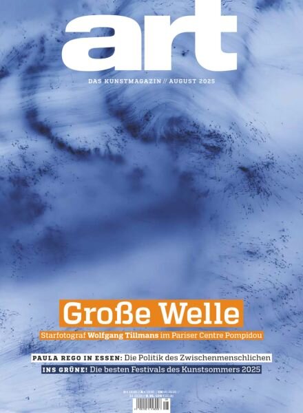Art Magazin – August 2025 Cover