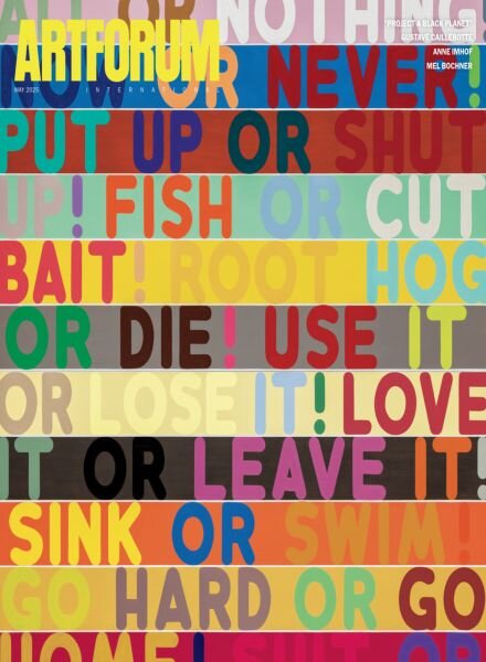 Artforum Magazine – May 2025 Cover