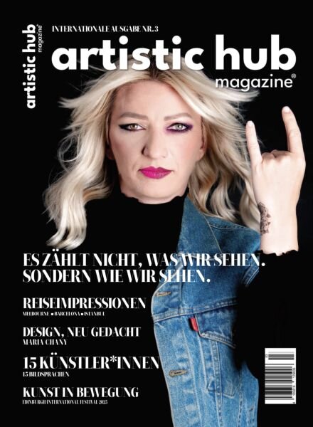 Artistic Hub Deutsche Ausgabe – Ausgabe 3 2025 Cover