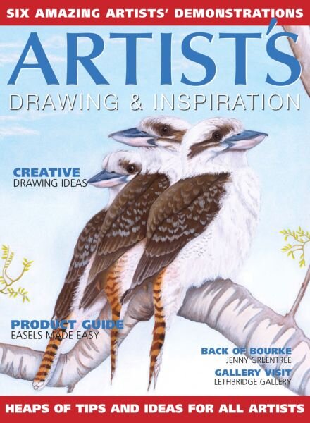 Artists Drawing & Inspiration – Issue 58 2025 Cover