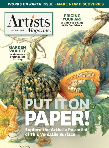 Artists Magazine – September-October 2025 Cover