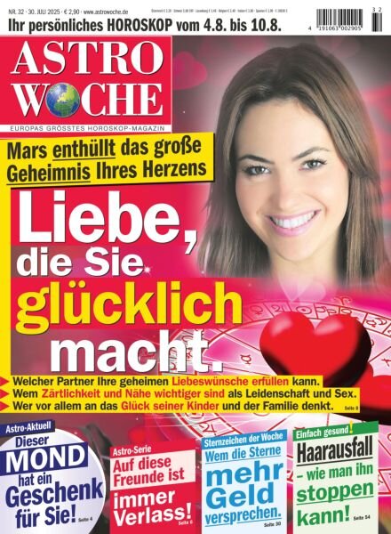 Astrowoche – 30 Juli 2025 Cover