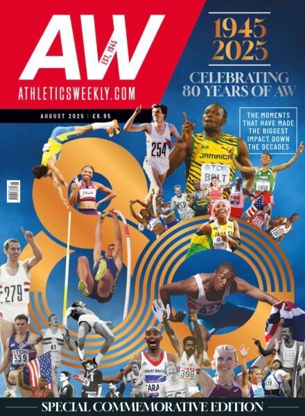 Athletics Weekly – August 2025 Cover