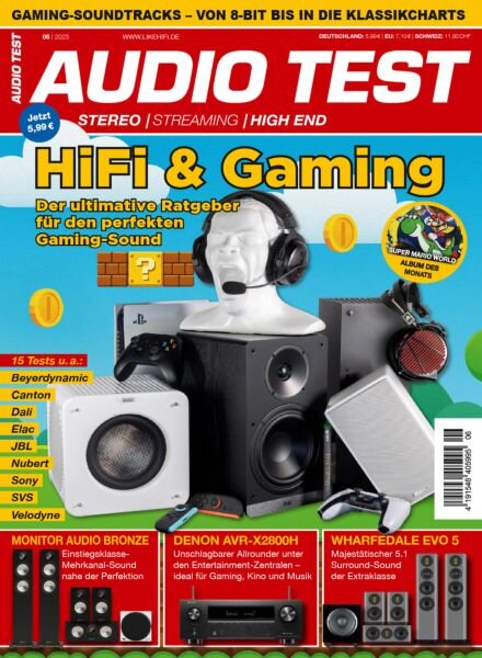 Audio Test – Ausgabe 6 2025 Cover