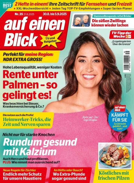 Auf Einen Blick – 21 August 2025 Cover
