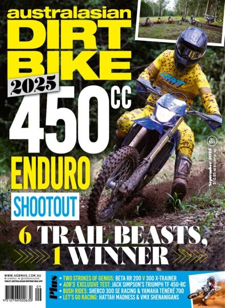 Australasian Dirt Bike – Issue 551 2025 Cover