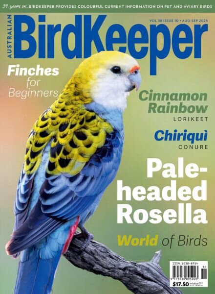 Australian Birdkeeper – Volume 38 Issue 10 2025 Cover