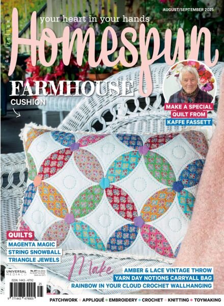 Australian Homespun – Issue 26.4 2025 Cover