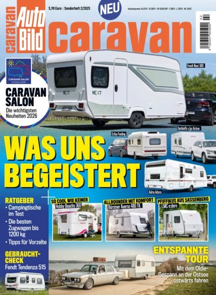 Auto Bild Caravan Sonderheft – Nr 2 2025 Cover