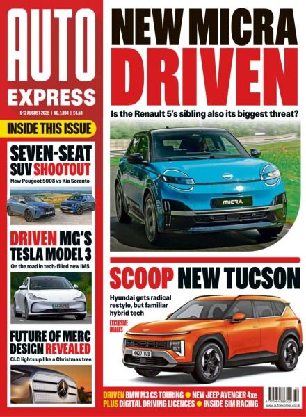 Auto Express – 6 August 2025 Cover