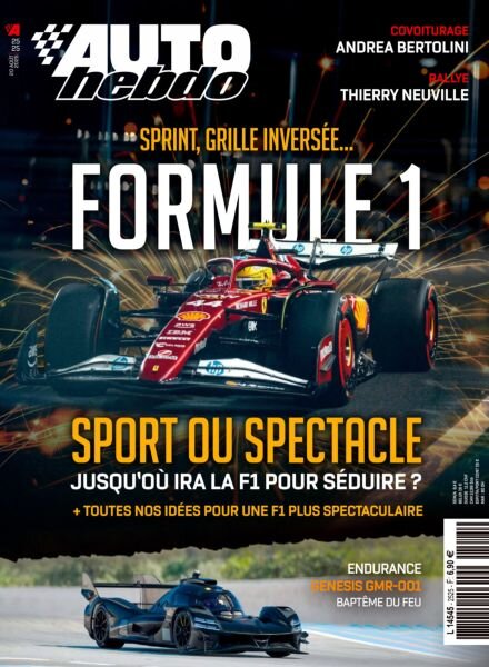 Auto Hebdo – 20 Aout 2025 Cover