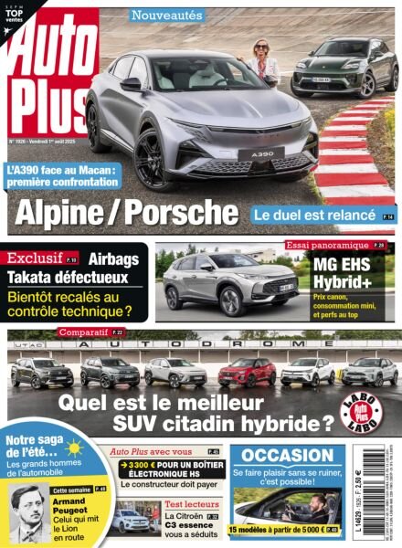 Auto Plus France – 1 Aout 2025 Cover
