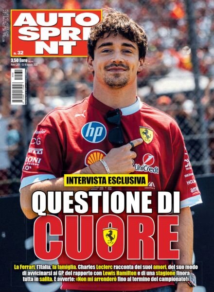 Auto Sprint – 12 Agosto 2025 Cover