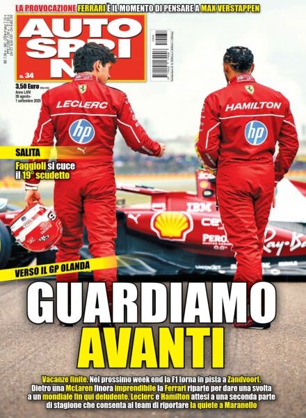 Auto Sprint – 26 Agosto 2025 Cover