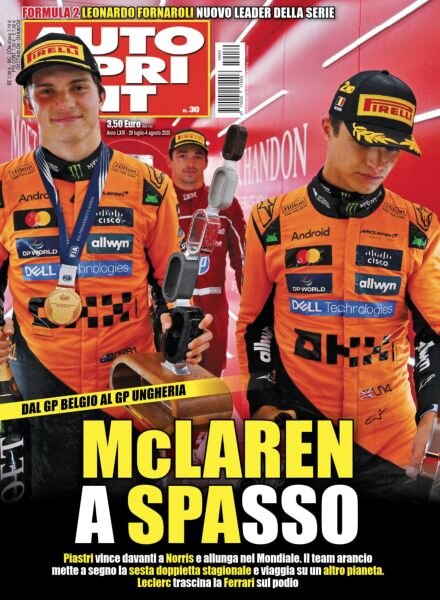 Auto Sprint – 29 Luglio 2025 Cover