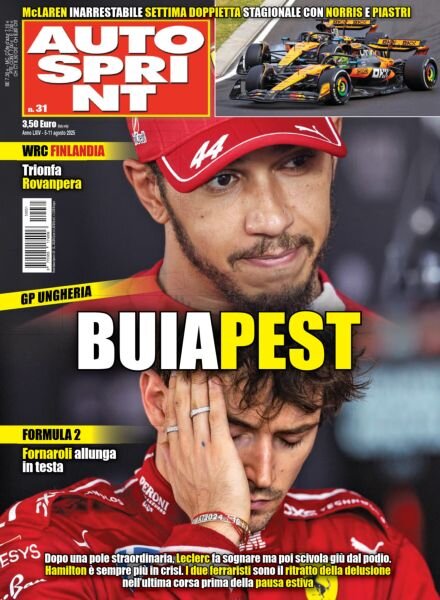 Auto Sprint – 5 Agosto 2025 Cover