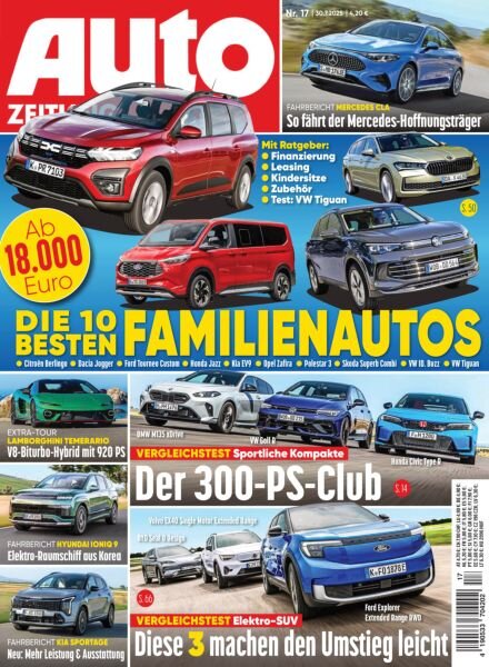 Auto Zeitung – 30 Juli 2025 Cover