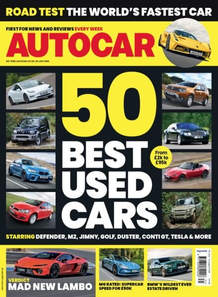 Autocar UK – 30 July 2025 Cover
