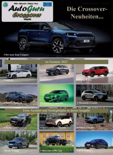 AutoGuru Crossover – Ausgabe 2 2025 Cover