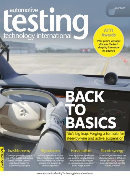 Automotive Testing Technology International – June 2025 Cover