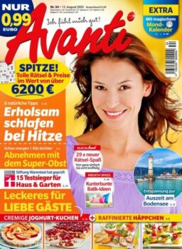 Avanti – 13 August 2025
