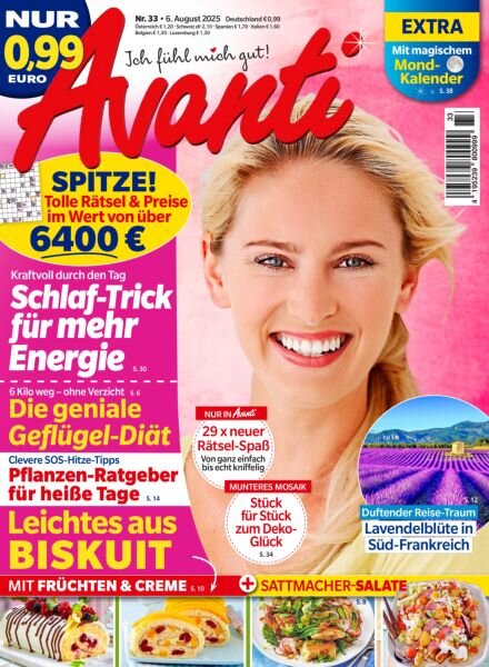 Avanti – 6 August 2025 Cover