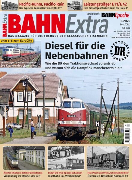 Bahn Extra – September-Oktober 2025 Cover