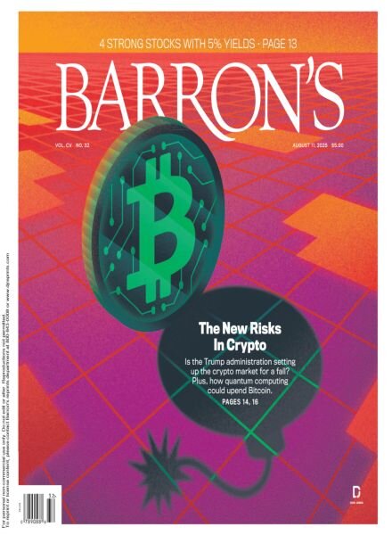 Barron’s – August 11 2025 Cover