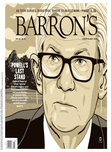 Barron’s – August 18 2025 Cover