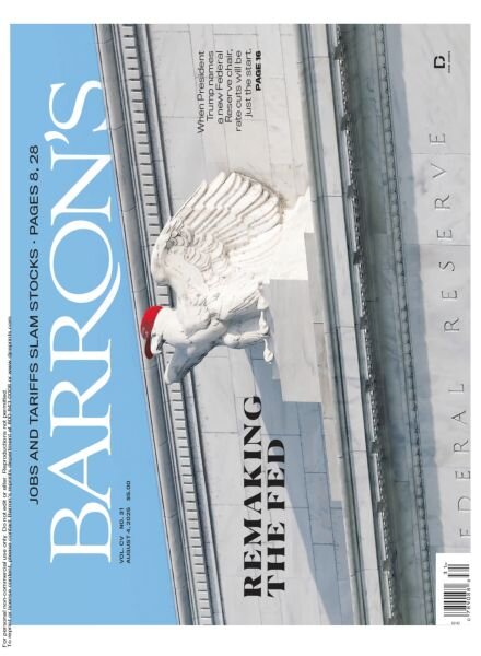 Barron’s – August 4 2025 Cover