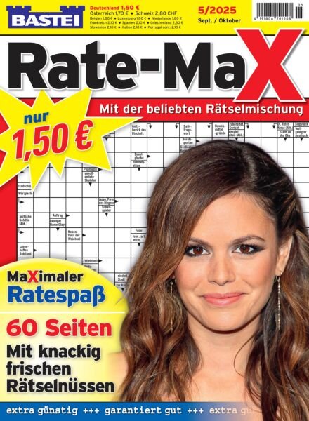 Bastei Rate-Max – September-Oktober 2025 Cover