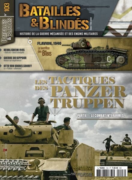 Batailles & Blindes – Aout-Septembre 2021 Cover