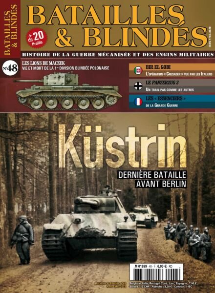 Batailles & Blindes – Avril-Mai 2012 Cover
