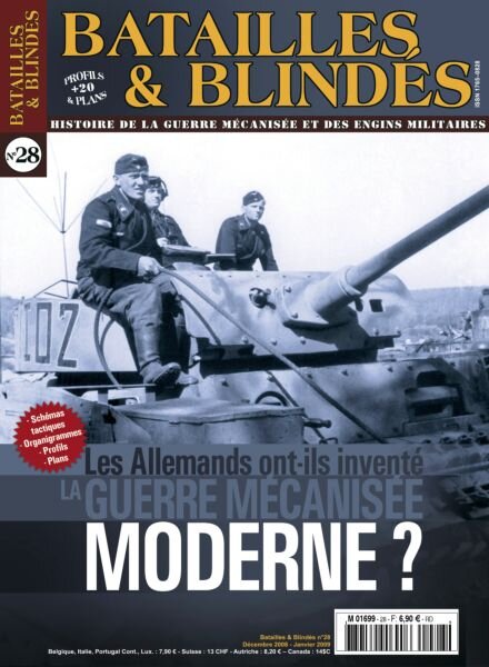 Batailles & Blindes – Decembre 2008 – Janvier 2009 Cover