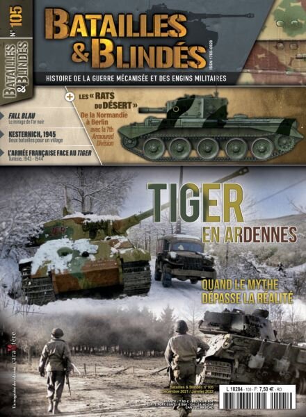 Batailles & Blindes – Decembre 2021 – Janvier 2022 Cover