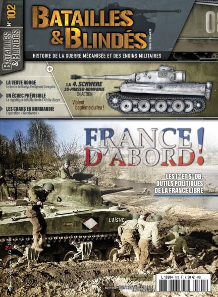 Batailles & Blindes – Juin-Juillet 2021 Cover