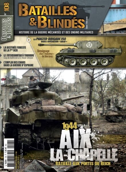 Batailles & Blindes – Juin-Juillet 2022 Cover