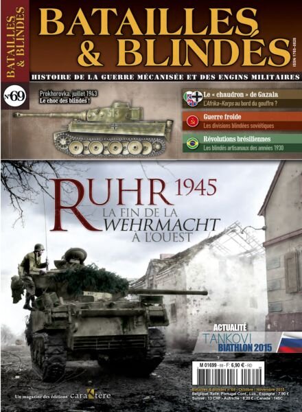 Batailles & Blindes – Octobre-Novembre 2015 Cover