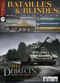 Batailles & Blindes – Octobre-Novembre 2016