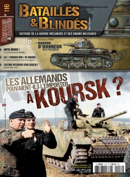 Batailles & Blindes – Octobre-Novembre 2023 Cover