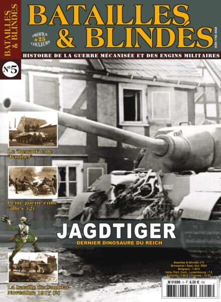 Batailles & Blindes – Septembre-Octobre 2004 Cover